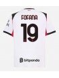AC Milan Youssouf Fofana #19 Replika Borta Kläder 2025-26 Kortärmad